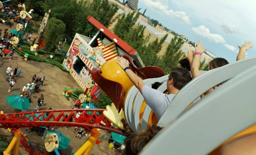Best Roller Coasters in Orlando Disney Slinky