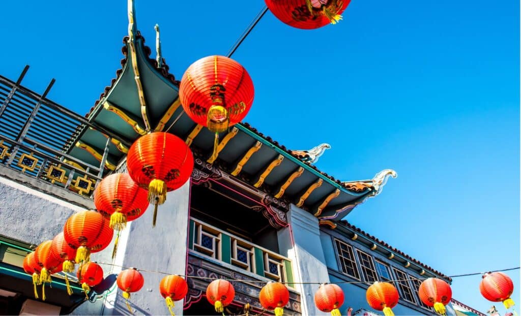 Chinatown in downtown L.A.