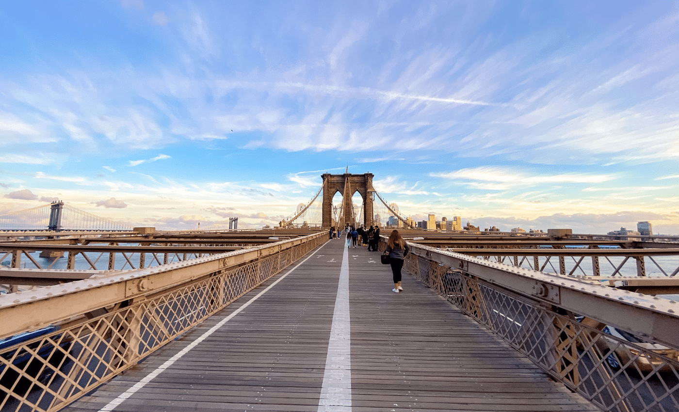 Construcción del Puente de Brooklyn
