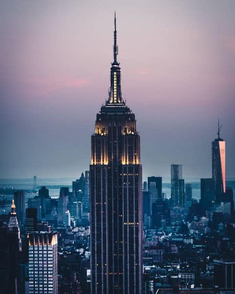 El Empire State Building es uno de los mejores lugares para visitar en NY