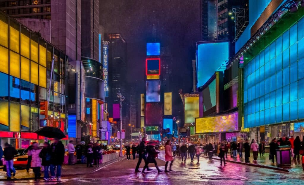 Visita Times Square una de las mejores atracciones en New York gratis