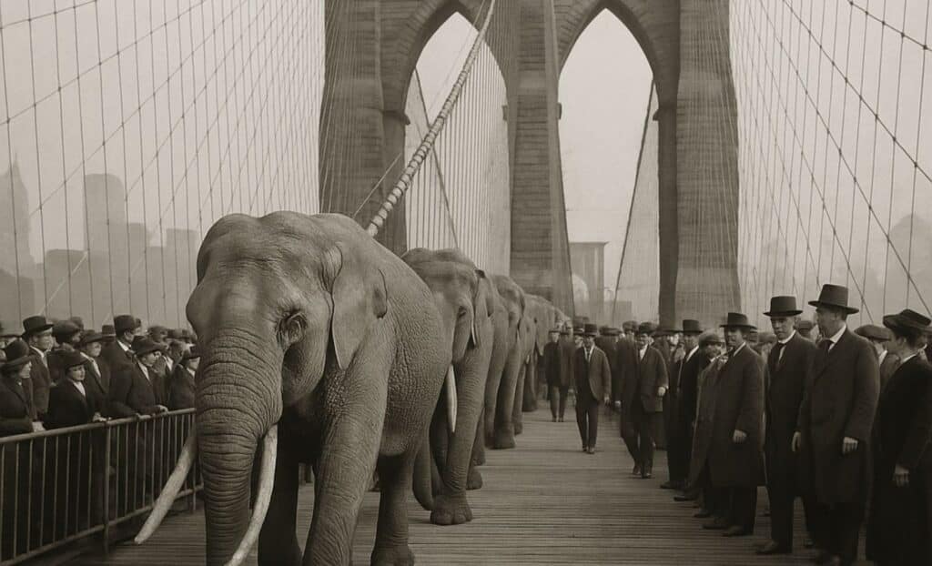 Prueba de resistencia al Puente de Brooklyn